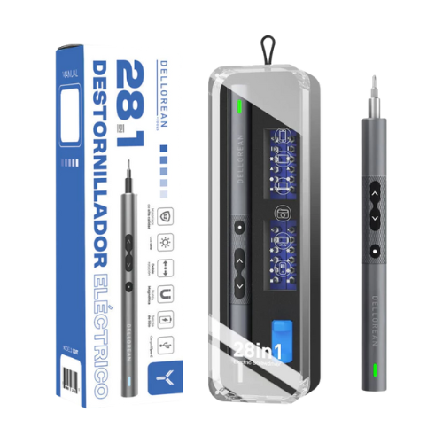 Destornillador Eléctrico Kit 28pcs Dellorean D28t Reparación